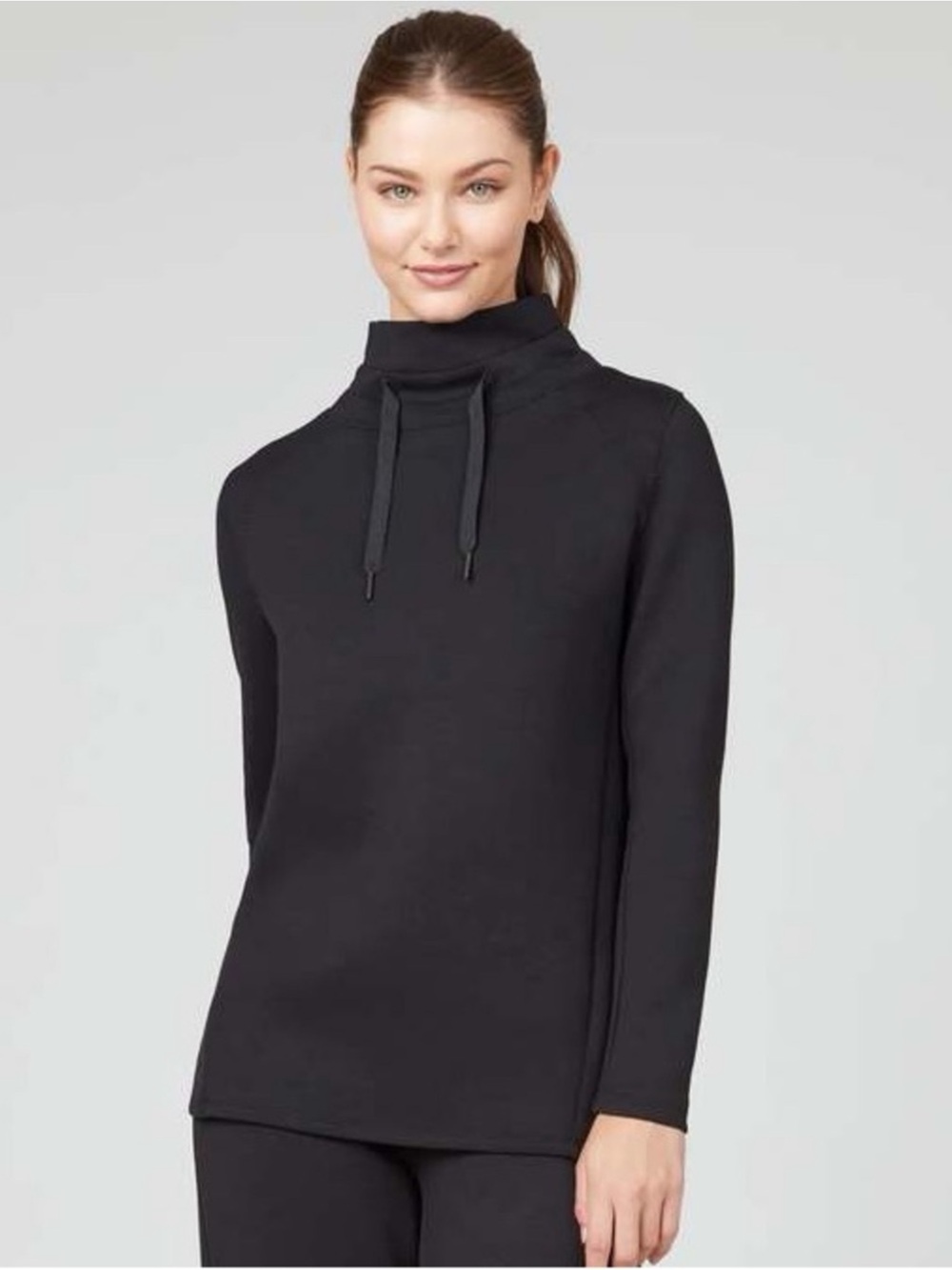 SPANX Black gotcha covered tunic